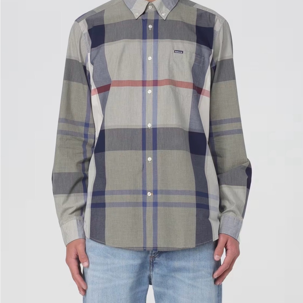 NWT Shirt men Barbour Size Large